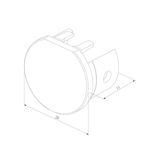 Заглушки для шинопровода Elektrostandard 85202/00 a067267