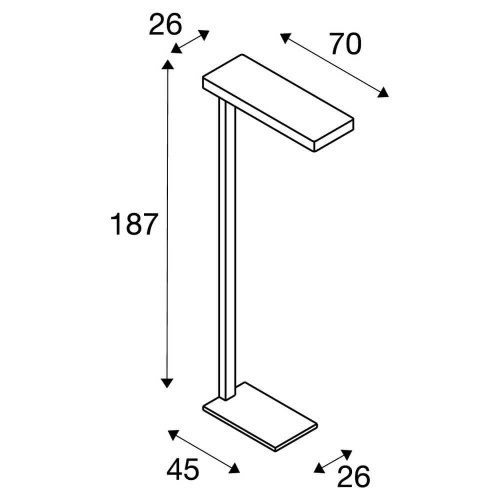 Торшер SLV Worklight Plus 1002847
