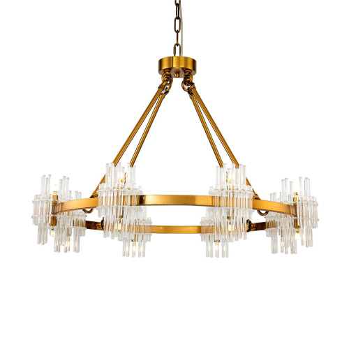 Люстра KR1209P-16 brass