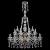 Подвесная люстра Bohemia Ivele 1413/16+8+4/400/XL-163/2d G