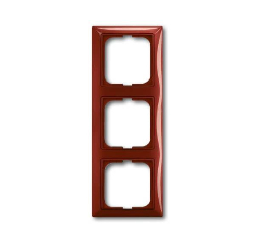 Рамка 3-постовая ABB Basic55 foyer-красный 2CKA001725A1518 Рамка 3-постовая ABB Basic55 foyer-красный 2CKA001725A1518