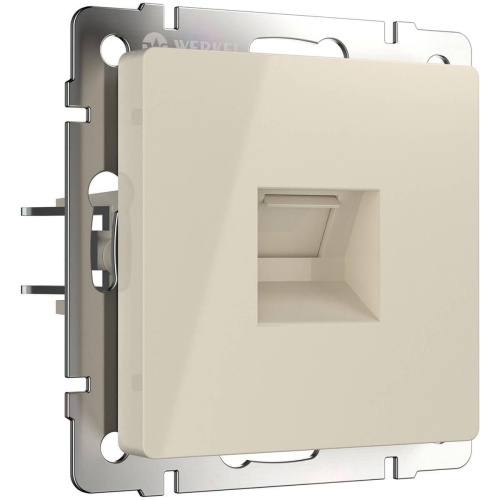 Розетка Werkel Ethernet RJ-45 слоновая кость WL03-RJ-45-ivory 4690389046261