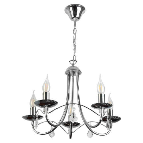 Подвесная люстра Toplight Lily TL6020D-05CH Подвесная люстра Toplight Lily TL6020D-05CH