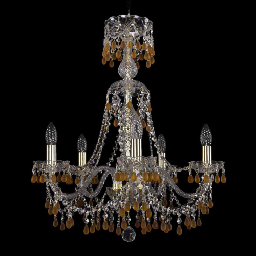 Подвесная люстра Bohemia Ivele 1410/5/195/XL-66 G V1003 Подвесная люстра Bohemia Ivele 1410/5/195/XL-66 G V1003