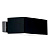 Настенный светильник Ideal Lux Box AP2 Nero 009513