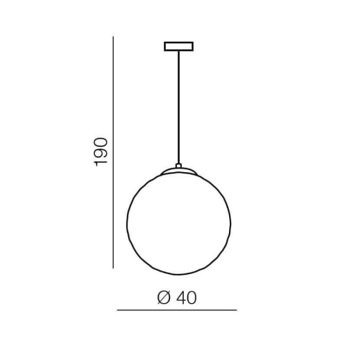 Подвесной светильник Azzardo Sweet 40 AZ0444