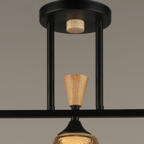 Спот Reluce 04864-0.3-03 BK+WOOD