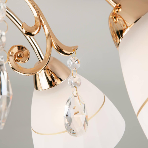 Потолочная люстра Eurosvet Camilla 30156/5 золото Потолочная люстра Eurosvet Camilla 30156/5 золото