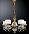 Подвесная люстра Reccagni Angelo L 6400/5
