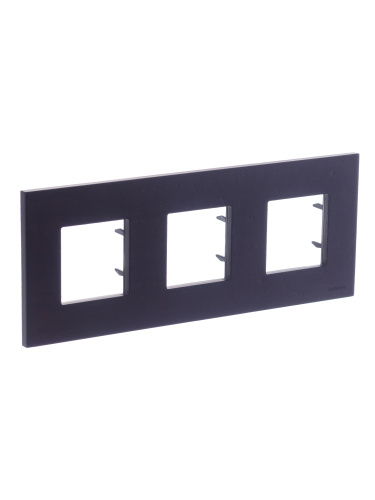 Рамка 3-постовая ABB Zenit венге 2CLA227300N2101 Рамка 3-постовая ABB Zenit венге 2CLA227300N2101