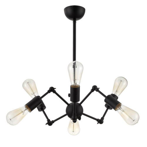 Подвесная люстра Arte Lamp A9190LM-6BK Подвесная люстра Arte Lamp A9190LM-6BK