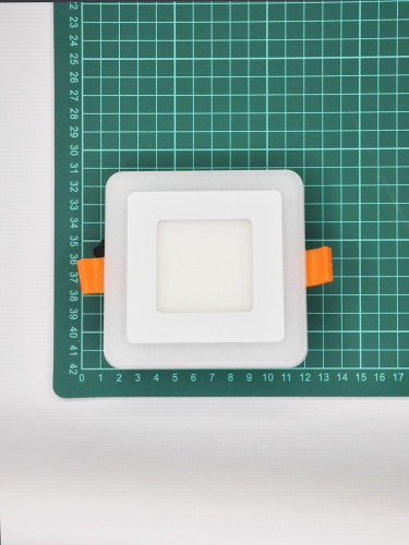 Встраиваемый светодиодный светильник Elvan VLS-304-SQ-3/2W-NH/WW-Wh