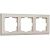 Рамка Werkel Stark на 3 поста слоновая кость WL04-Frame-03-ivory 4690389046520