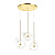 Подвесная светодиодная люстра Odeon Light Bubbles 4640/36LA