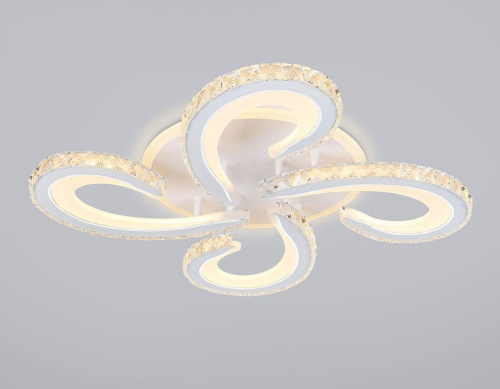 Потолочная светодиодная люстра Ambrella light Acrylica Ice FA1702 Потолочная светодиодная люстра Ambrella light Acrylica Ice FA1702