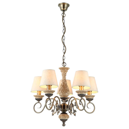 Подвесная люстра Arte Lamp Ivory A9070LM-5AB Подвесная люстра Arte Lamp Ivory A9070LM-5AB