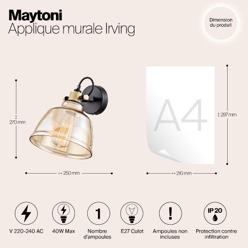 Спот Maytoni Irving T163-01-R