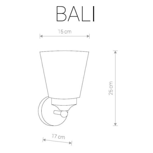 Бра Nowodvorski Bali 9354