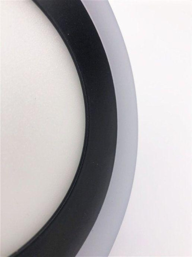 Настенно-потолочный светодиодный светильник Elvan NLS-500R-12/4-WW/NH-Bk