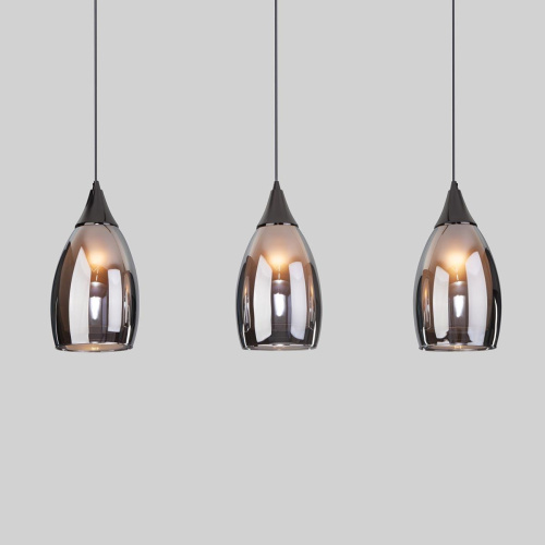 Подвесной светильник Eurosvet Cosmic 50285/3 черный жемчуг Подвесной светильник Eurosvet Cosmic 50285/3 черный жемчуг