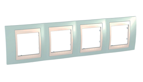 Рамка 4-постовая Schneider Electric Unica Хамелеон MGU6.008.570