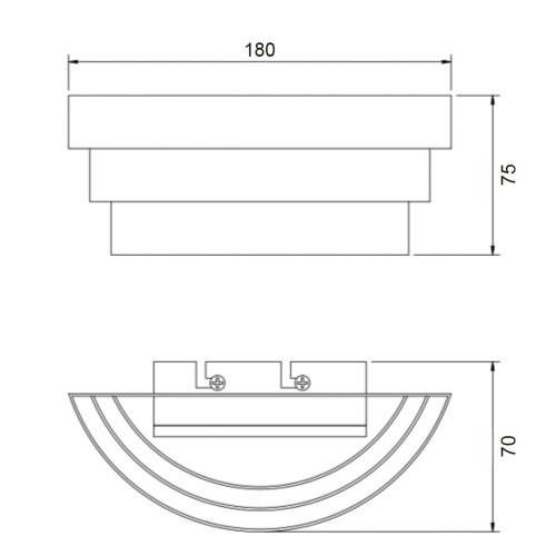 Подсветка Vele Luce Tollo VL8147W11