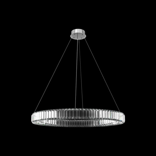 Подвесной светодиодный светильник Loft IT Crystal ring 10135/800 Chrome Подвесной светодиодный светильник Loft IT Crystal ring 10135/800 Chrome