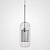Подвесной Светильник Catch F Cylinder Silver D12 By Imperiumloft