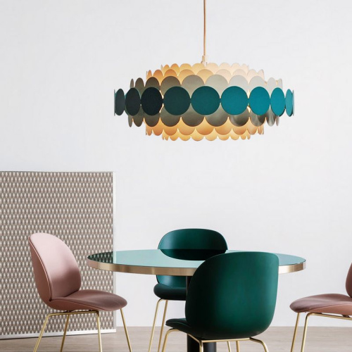 Люстра На Штанге Asola D80 Blue By Imperiumloft By Imperiumloft