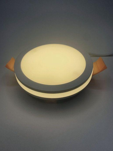 Встраиваемый светодиодный светильник Elvan VLS-109R-12W-NH-Wh