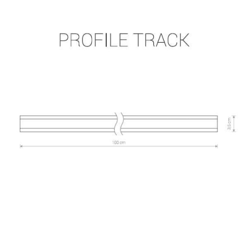 Шинопровод однофазный Nowodvorski Profile 9448