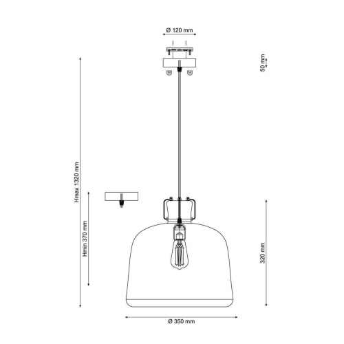 Подвесной светильник Lucia Tucci Narni 1940.1 Gray-Green Подвесной светильник Lucia Tucci Narni 1940.1 Gray-Green