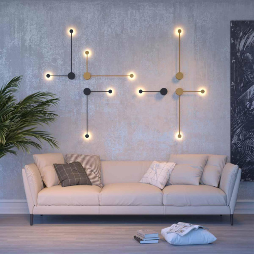 Настенный светодиодный светильник Odeon Light Satellite 3900/10WG Настенный светодиодный светильник Odeon Light Satellite 3900/10WG