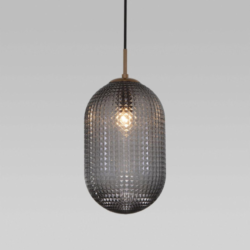 Подвесной светильник Eurosvet Gem 50261/1 темно-серый Подвесной светильник Eurosvet Gem 50261/1 темно-серый