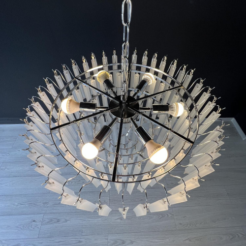 Люстра Eich Chandelier Nova 9 D65 Nickel By Imperiumloft