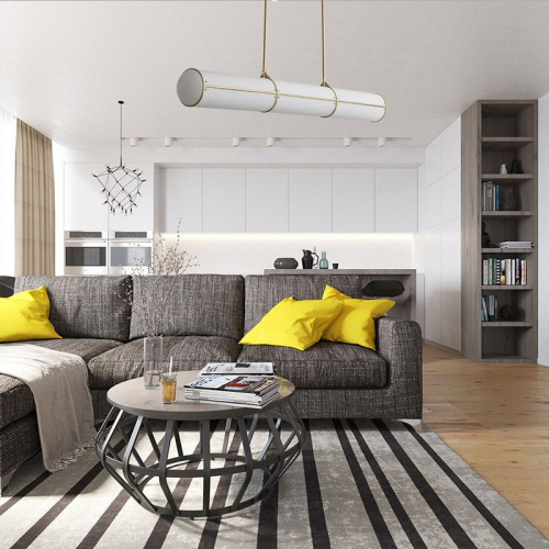 Люстра Roll And Hill Endless Straight L128 Brass By Imperiumloft
