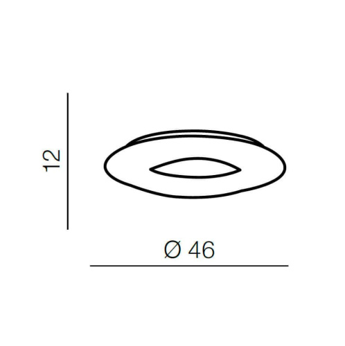 Потолочный светильник Azzardo Donut Top 46 CCT AZ2668