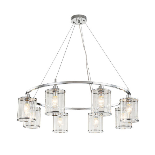 Подвесная люстра Indigo Dante 13022/8P Chrome V000408 Подвесная люстра Indigo Dante 13022/8P Chrome V000408