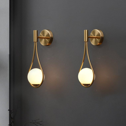 Настенное Бра Hoop Drop Wall Bronze By Imperiumloft