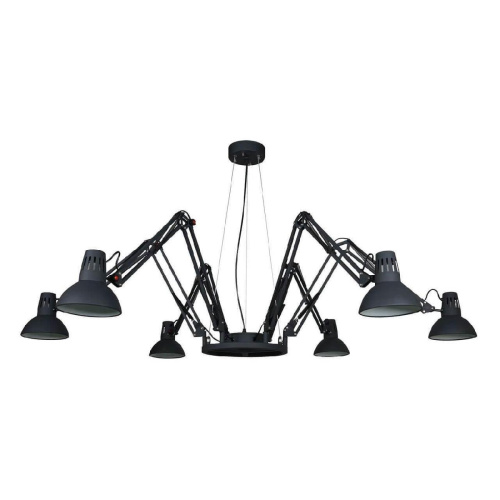 Подвесная люстра Arte Lamp Ragno A2043SP-6BK Подвесная люстра Arte Lamp Ragno A2043SP-6BK