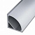 Профиль угловой алюминиевый с рассеивателем ST-Luce ST017.129.03