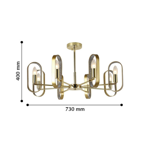 Потолочная люстра F-Promo Scintillans 2483-8P