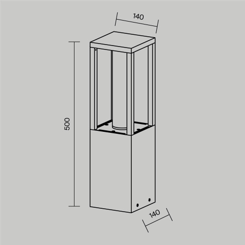 Ландшафтный светильник Outdoor O480FL-L12B3K