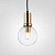 Подвесной Светильник Penball D15 Gold By Imperiumloft