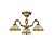 Потолочная люстра Reccagni Angelo PL 6228/3