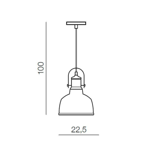 Подвесной светильник Azzardo Darling 1 AZ2409