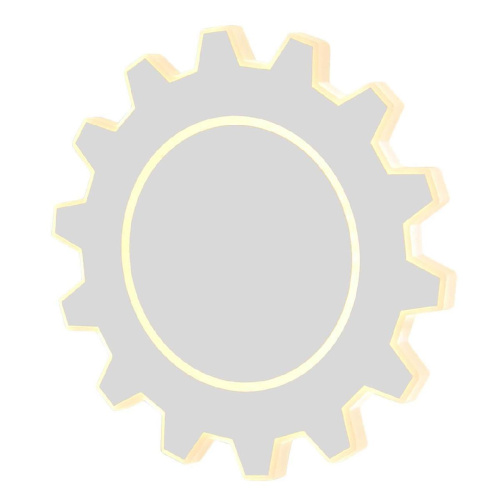 Настенный светодиодный светильник Elektrostandard Gear L LED белый MRL LED 1100 a040516