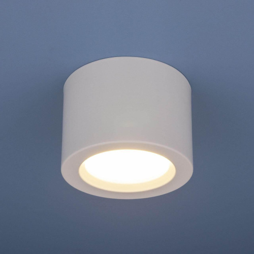 Потолочный светодиодный светильник Elektrostandard DLR026 6W 4200K белый матовый a040440