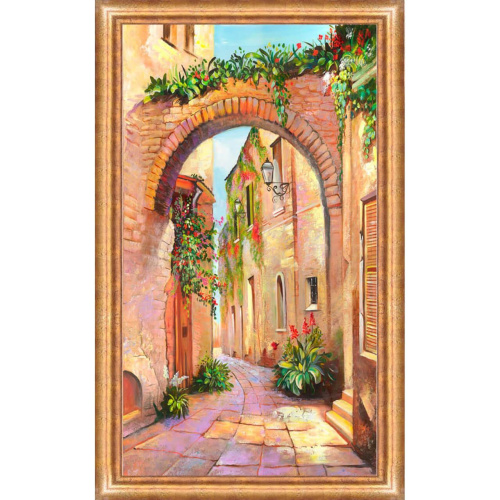 Постер в раме Toplight Город 69х99х2см TL-P6005