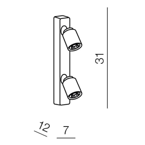 Спот Azzardo Tomi 2 AZ0663